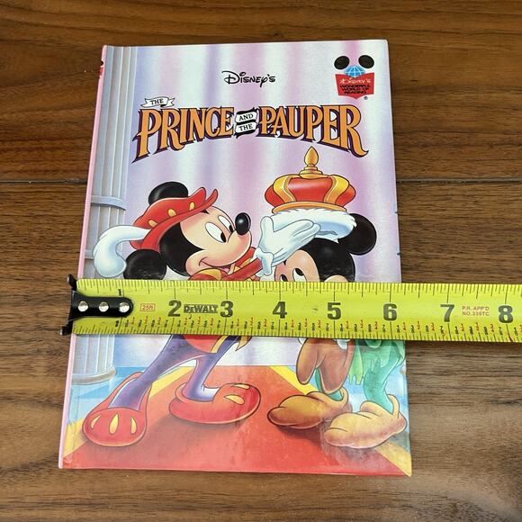 Disney’s The Prince And The Pauper 1993 Hardcover Grolier Books - Picture 8 of 8
